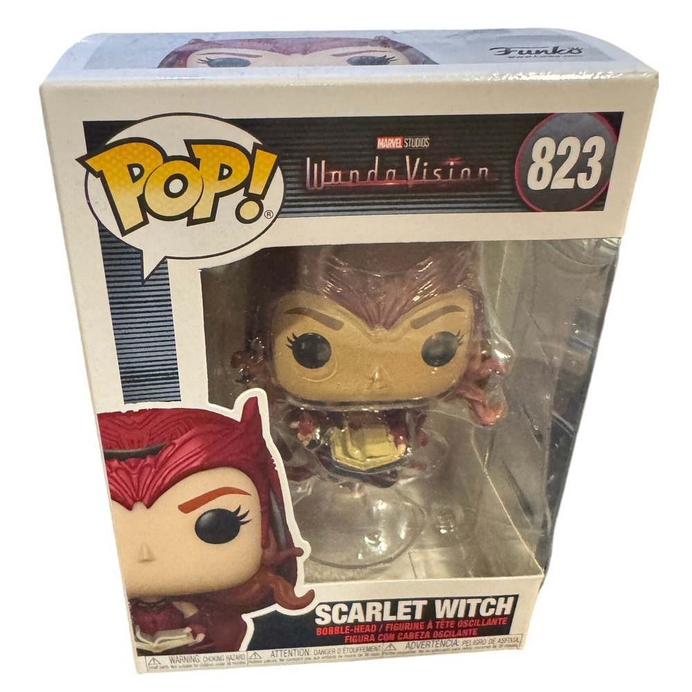 Funko Pop‎ Marvel WandaVision Scarlet Witch 823 Vinyl Figure Bobblehead